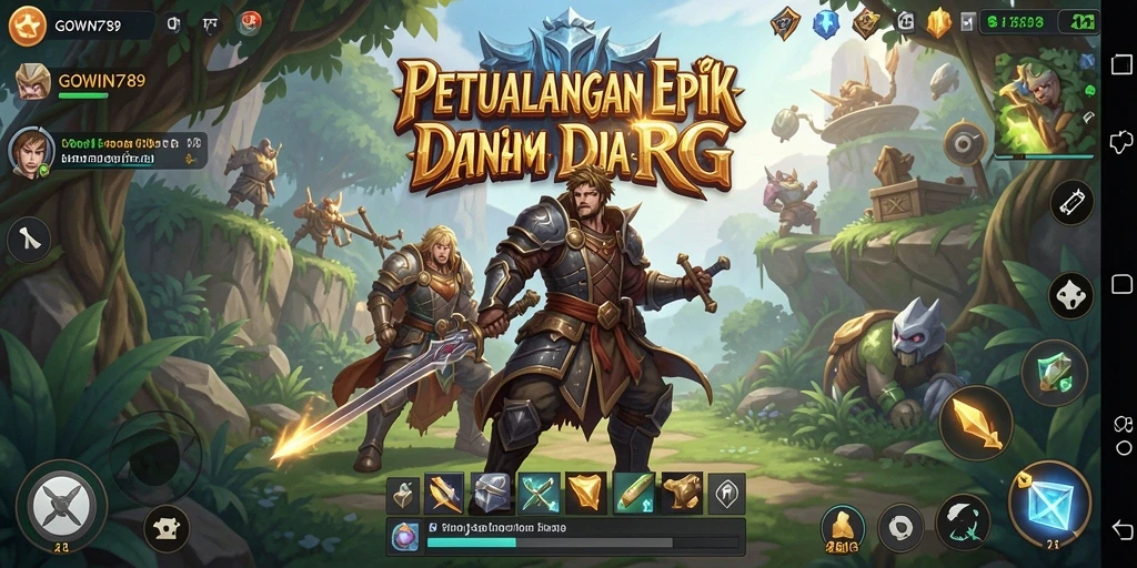 Tampilan gameplay GOWIN789 yang mendebarkan dan menarik.