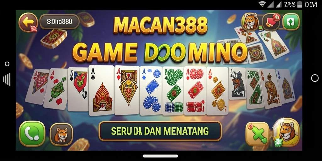 Tampilan gameplay seru dalam <strong>MACAN388</strong> yang menarik.