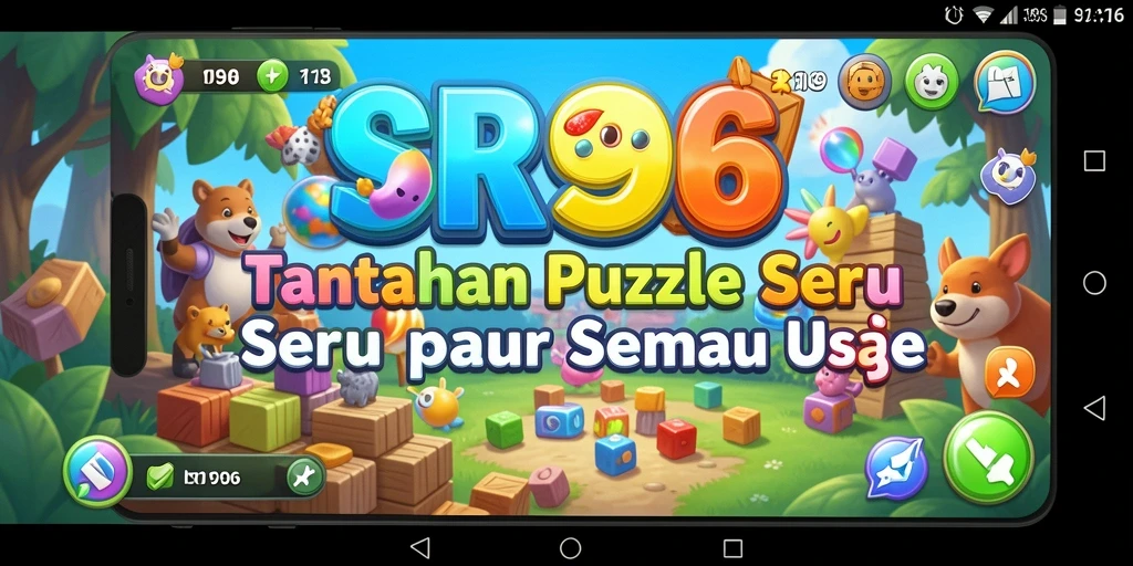 Tampilan gameplay menarik dari SR996 saat menyelesaikan puzzle.